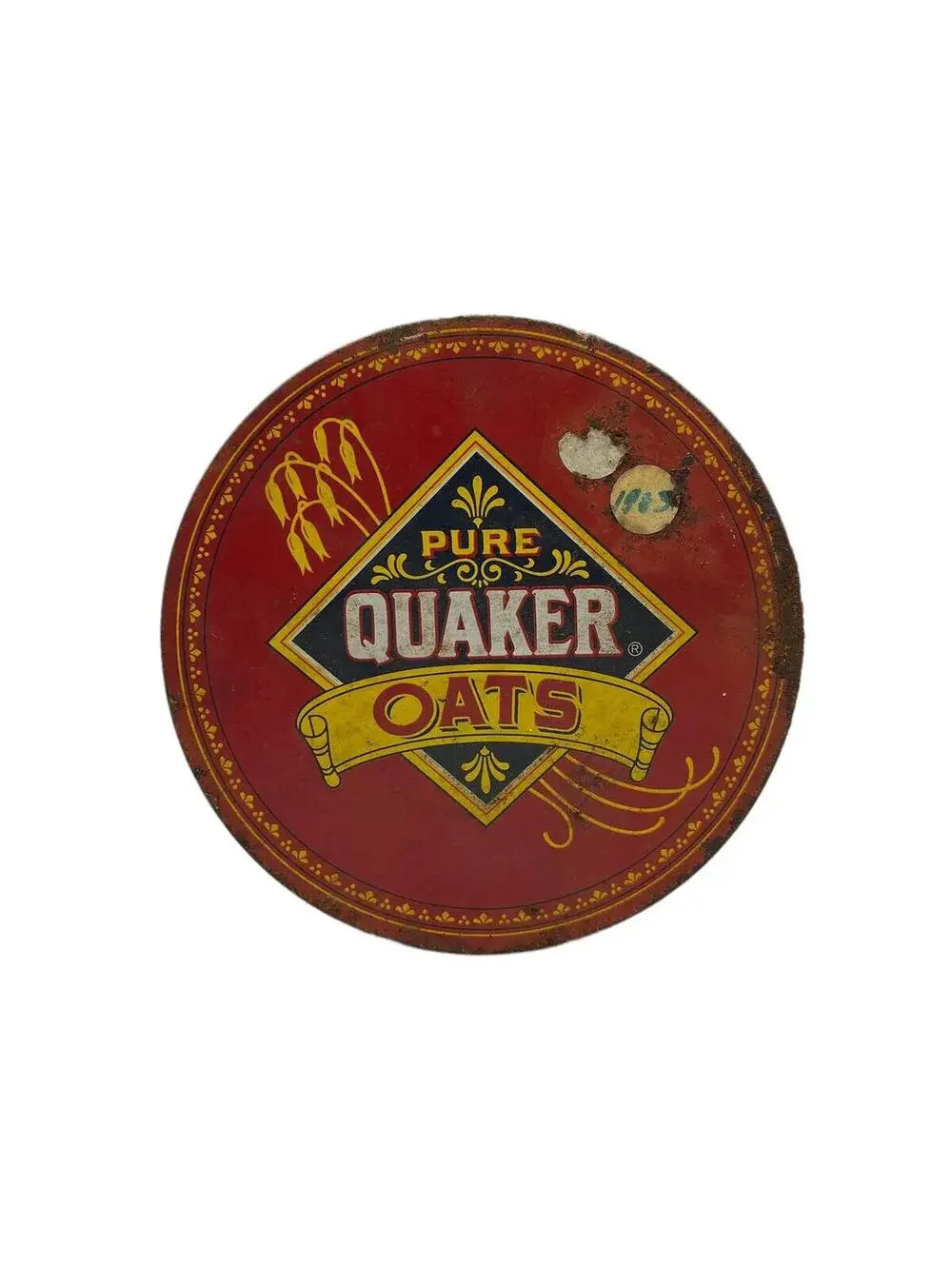 Vintage 1983 Quaker Oats Tin: Limited Edition Oatmeal Cookie Recipes